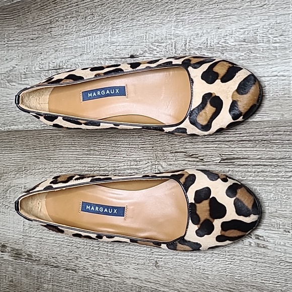 MARGAUX The Heel Leopard Haircalf Sz 36.5 (6.5US) - Picture 2 of 8